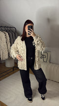 Cardigan à franges